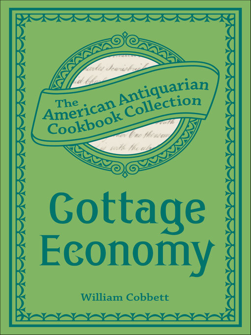 Title details for Cottage Economy by William Cobbett - Available